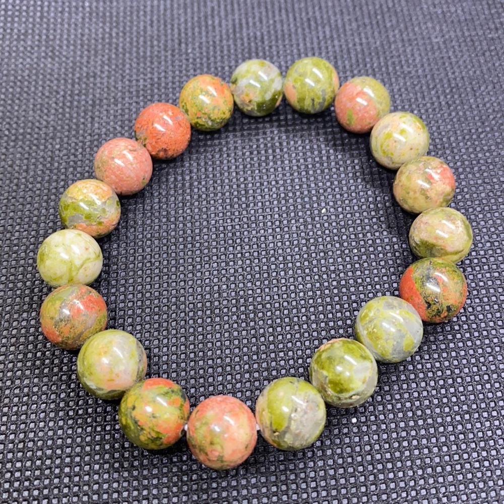unakite Jasper bracelet